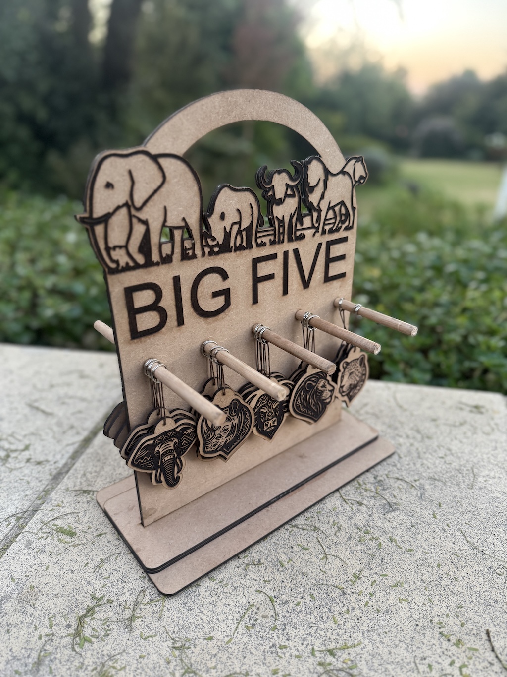 Big Five keyrings